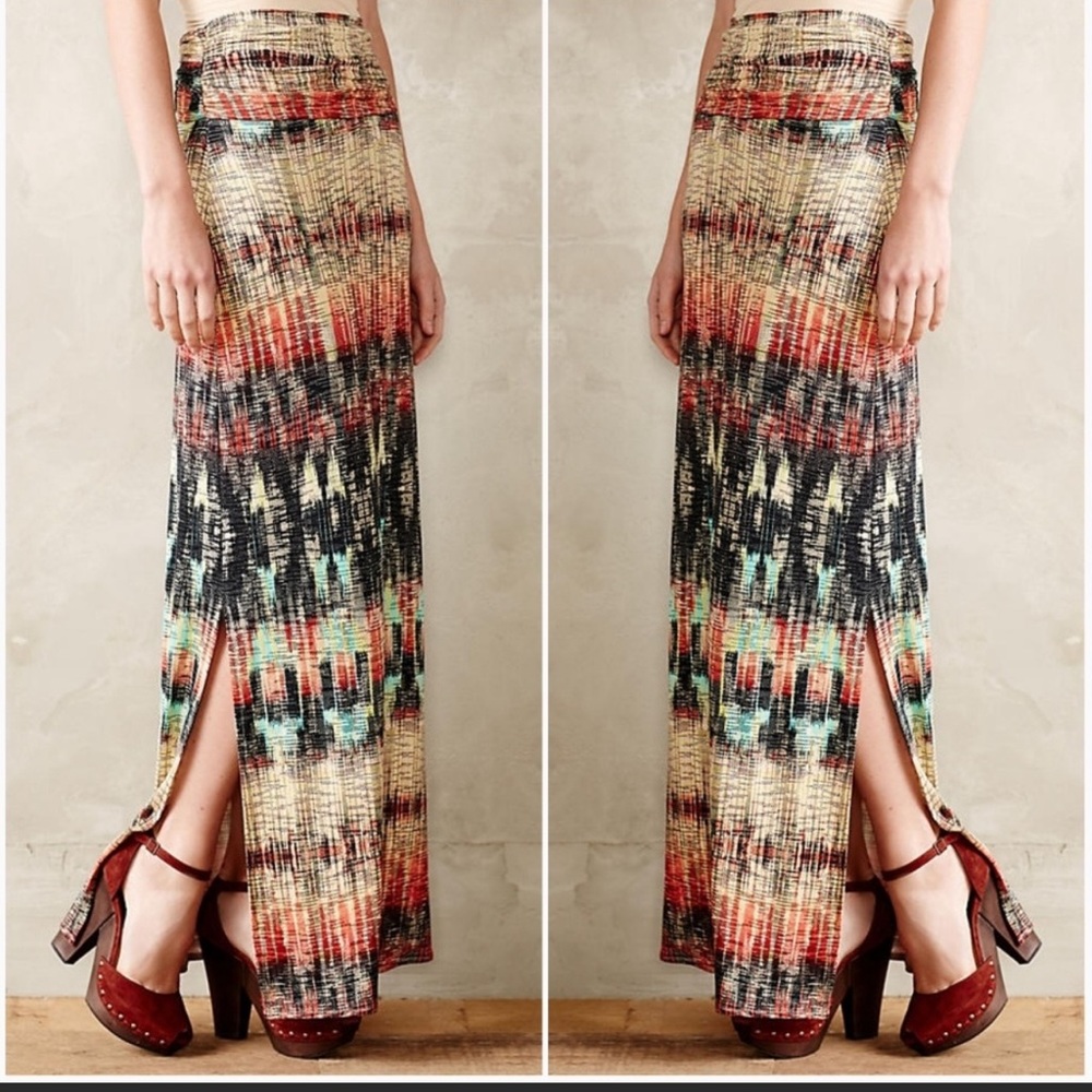 ANTHROPOLOGIE Weston Wear Remy Maxi skirt M